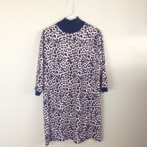 NWT! Zara Leopard decorated midi dress